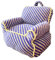 IUYIXWFP Cute Couch for Pets - Fluffy Pet Sofa with Premium Soft Corduroy Fleece, Fuzzy Cat Beds for Indoor Cat with Removable Washable Cover, Supportive Pet Chair,A