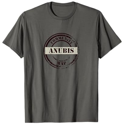 Anubis CS Emblem Karte Badge T-Shirt