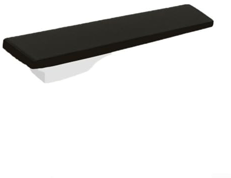 ZAMETTER Weatherproof Diving Board Cover 10 Ft with UV Resistance and Dust Prevention for Outdoor Pool Protection Made from 600D Oxford Fabric with Drawstring Fit in Black(210D：244 * 31 * 10cm Black)