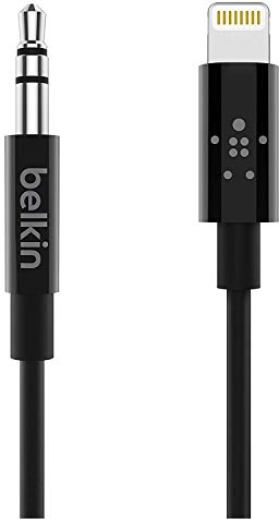 Belkin Lightning to 3.5 mm Audio Cable 3ft