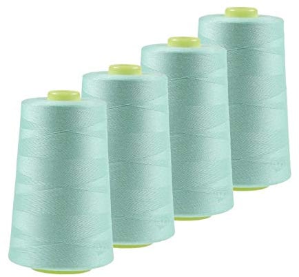 4 x 4572m Qualitäts Overlock-Garn Oeko-Tex Overlock-Nähgarn Farben 581 bis 620