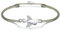 F.ZENI Damen Armband Schutzengel 925 Sterling Silber Armbänder Glücksbringer für Frauen und Mädchen 24cm Einstellbare Handarbeit Geflochtenes