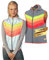 GOFLUO Darkflow XXS - Modische Reflektierende Warnweste ohne Ärmel - Reflektorweste mit Regenbogendesign - Sicherheitsweste für die Familie - Ideal für Radfahrer und Jogger