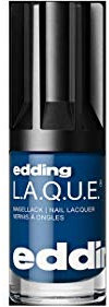 Edding L.A.Q.U.E. Nagellack Nail Lacquer Nr. 191 beneficial blue Inhalt: 8ml Nail Polish