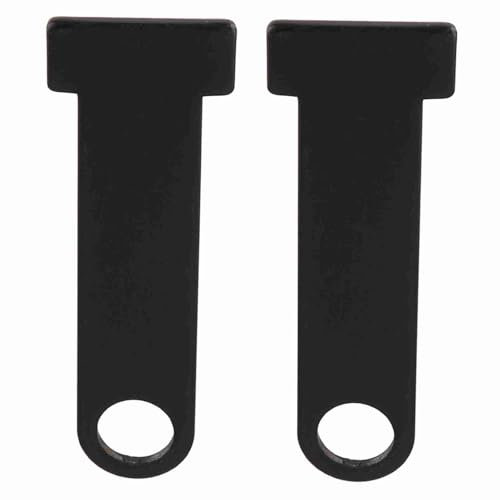 Bloqueo de anillo de acero para casco, bloqueo universal de anillo en D para manillar de motocicleta Bloqueo de anillo en D de acero para casco Correa de casco Bloqueo (negro)