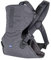 Chicco EasyFit Ergonomische Babytrage von 0 Monaten bis 9 kg, Baby-Rucksack, einfach zu bedienen, zum Tragen des Babys, mit Blick zu den Eltern, Babytrage mit Kopf- und Nackenstütze, Grau (Moon Grey)
