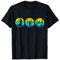 Ninja Warrior Hindernislauf Lachsleiter verzogene Wand T-Shirt