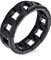 Bling Jewelry Herren Biker Schmuck Urban Mechaniker Schwarzer Breiter Offener Seil Kubanisches Kabel Panzerkette Glieder Ring Band Für Männer Gotisch Massiver Edelstahl