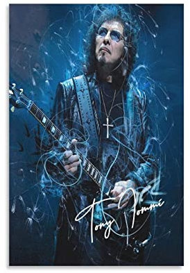 JEYUAN Poster und Drucke 60 * 90cm Senza Cornice Tony Iommi stampa dipinti per soggiorno camera da letto decorazione
