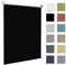 Verdunkelungsrollo Verdunklungsrollo ohne Bohren & mit Bohren,Rollo Verdunkelung Schwarz 120x200cm(Stoffbreite 115cm) für Fenster innen Wandmontage,Deckenmontage Fensterrollo Seitenzugrollo Klemmrollo