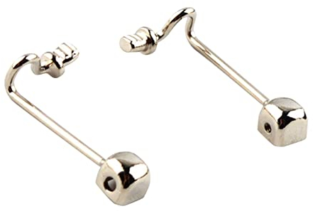 SBTRKT 100 Stück Brillen-Nasenpolster-Arm, Metall, randlos, optischer Rahmen, Nasensteg, Brillenzubehör