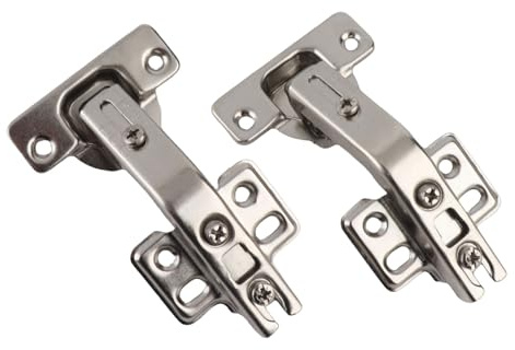 135 Degree Soft Close Corner Hinges for Kitchen Cabinets 2-Pack Adjustable 3D with Hydraulic Shock Absorber