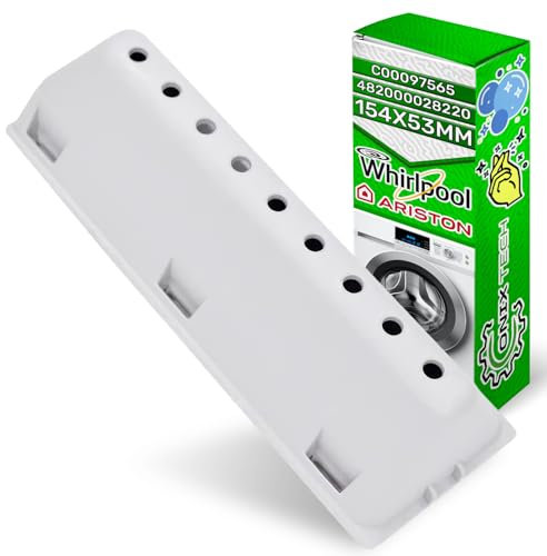 Ailette de Tambour de Machine à Laver 154x53x42 mm avec Code O'origine C00097565 482000028220 pour Indesit pour Ariston pour Whirlpool - Garantie de 5 Ans - ONIX TECH