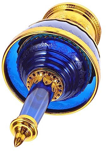 Coppa Decorativa per Offerte, Set da 1 in Plastica Blu