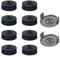 COEWUR Lot de 8 bobines de rechange pour débroussailleuse Ryobi RAC123 5132002671, Φ1,5 mm, 8,3 m pour débroussailleuse Ryobi RLT4027, RLT4125, RLT5027, RLT6030, RLT5127, RLT6130 avec 2 pièces AC122