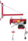 Treuil électrique - Hauteur de levage : 12 m - Commande sans fil - Charge maximale : 250 kg - Pour l'agriculture et les chantiers de construction - Levage sûr des charges (avec bras pivotant 3)
