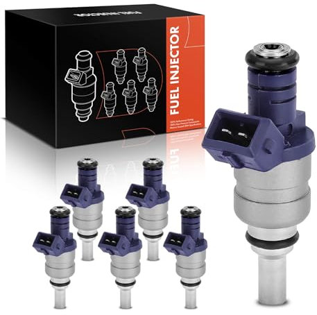 Frankberg 6x Einspritzventil Benzin Kompatibel mit 3er E46 330i 3er Cabriolet E46 330 Ci 3er Touring E46 330xi 5er E39 530i 7er E65 E66 E67 730i Li Replace# 1439800