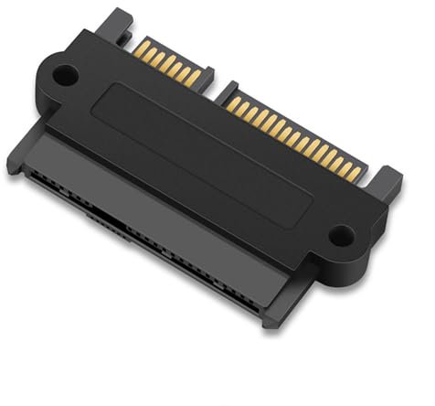 SAS a Converter | Hard Disk Drive Raid Adaptador con 15 pines - SAS Hard Disk conectado a la placa base Adaptador de puerto 15 pin Puerto de alimentación para accesorios de computadora