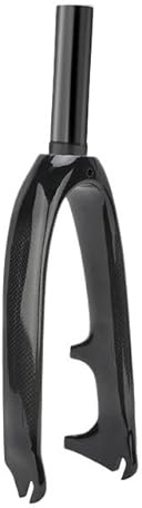 IEOWY Forcella Ammortizzata per Bicicletta Pieghevole Compatibile con forcelle Anteriori da 349/14 /16 305 per Bici Pieghevole con Freno a Disco da 100 mm (Luce Brillante)