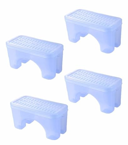 Générique Humidificateur de radiateur Universel, Niveau d'eau Visible Transparent, sans électricité, Chauffage de Type évaporatif Chaud, soulage l'air Sec(4 PCS)