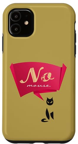 Cat Black Cat Meow Kitten Cat Love Mouse Demo LO Case for iPhone 11