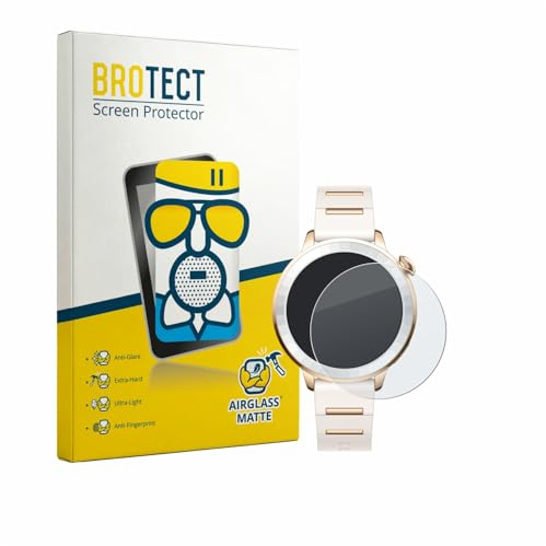 BROTECT Entspiegelungs Schutzglas für Oppo Watch X3 Mini Schutzfolie Panzer Folie Glas Matt [Extrem Kratzfest 9H, Anti-Reflex, Anti-Fingerprint]