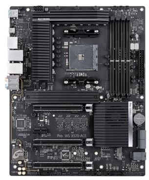 Motherboard Fit For ASUS PRO WS X570-ACE X570 AM4 Motherboard For Ryzen 9/7/5 5900X 5800X3D 5600X CPU DDR4 M.2 HDMI Gaming Mainboard ATX