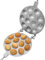 Noce 12 Cookie Form (Oreshek) Maker Oreshki Rissian Soviet Cookies by PetriStor