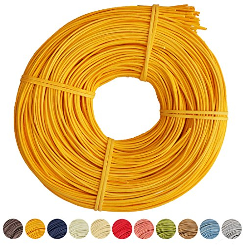 famos Peddigrohr/Flechtmaterial 2 mm/ca. 250g (gelb)