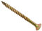 Spectre Advanced Lot de 500 vis à bois multi-usages 4 x 70 mm Zinc jaune passivé