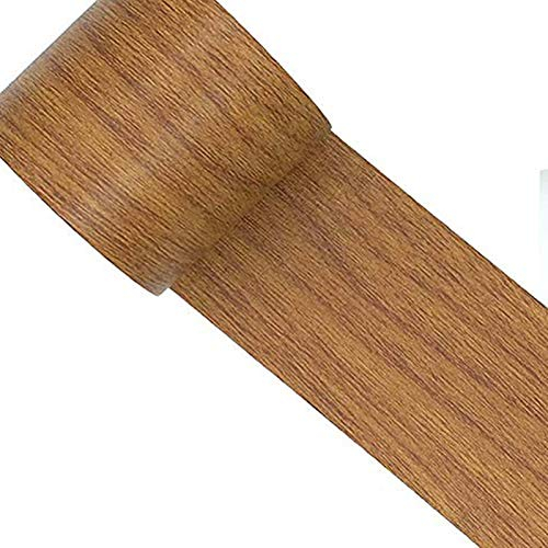 Cinta de reparación, diseño con motivo de madera autoadhesivo, retira la protección y pega, cinta extraíble, ideal para puertas, mesas, suelos y sillas, 5,7 cm x 5 m