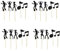 PRETYZOOM Musik Note Kuchen Topper Glitter Geburtstag Cupcake Picks Dekor für Babyparty Hochzeit Musik Themen Party Liefert 20 Stück