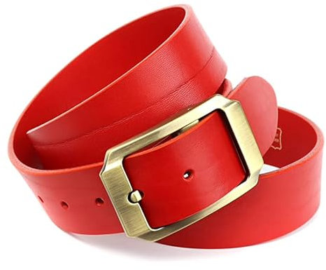Anthoni Crown Damen 4JB1601RE Gürtel, Rot, 105