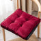 Haoch Mit Riemen Sitzauflage Quadrat Lounge Kissen Sitzkissen Komfortabel Kissen Für Stuhl Multi-größe Stuhl Pad Kissen Zum Schaukeln,Abendessen,Terrasse,Camping,Küchenstühle-O 43x43cm(17x17inch)