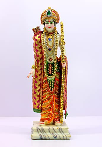 ESPLANADE Ram ji Shri Ram Murti Idol-Statue, Skulptur, dekorative Idole, Heimdekoration, Kunstharz, mehrfarbig, 45,7 cm (große Größe)