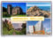 Northern Ireland Souvenir Acrylic Fridge Magnet, 7 x 4.5cm