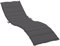 vidaXL Sonnenliegen-Auflage Anthrazit 200x60x3 cm Stoff