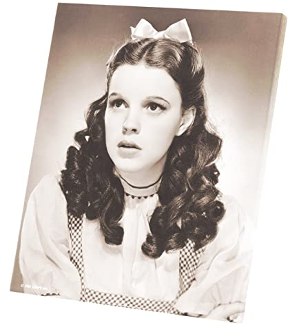 Fabulous Druck auf Leinwand Foto von Star berühmten Schauspielerin Judy Garland Altes Kino Original 4 Dorothy (40 cm x 48 cm)