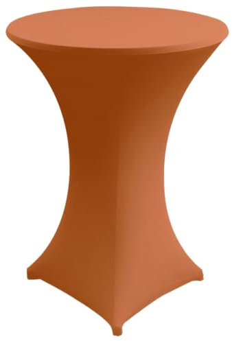 Gastro Uzal - Stehtischhusse Stretch Zürich (Orange, 80)