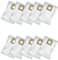 M&M Smartek Beutel + Filter Set für Multi Clean X8 Parquet, Multi Clean X10 Parq, X7, Thomas Aqua+ Staubsauger für AQUA+ PET & FAMILY (10 Beutel)