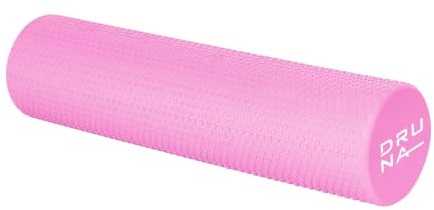 Rodillo de Espuma Redondo para Masajes Musculares y Yoga DRUNA 60 x 15 cm