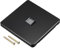 PATIKIL Ethernet Socket Single Port RJ45 CAT6 Wall Plate Black for Ethernet Cable Networking Socket Box