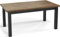 WFL GROUP Moderner Rechteckiger Ausziehbarer Esstisch - Platzsparend - Schwarze Holzbeine - 160 bis 200 cm - Hergestellt in EU - 160 x 80 cm - Lefkas Eiche