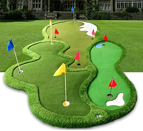 VEGALA golf strength trainers Premium Impact Golf Mat,Golf Hitting for Chipping, Training Aids for Backyard, Real Ground Feel golf swing trainers