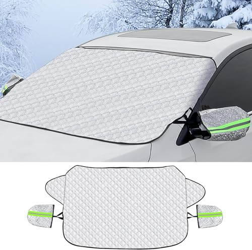BROleo Auto Frontscheibenabdeckung für VW Touran L, Windschutzscheibe Abdeckung Die Gegen Schnee EIS Frost Sonne Auto Zubehör