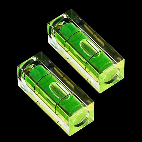 2 Stücke 3D Drucker Erkennung Heizbett Mini Nivellierungsdetektor Werkzeug für 3 CR10 3D Drucker Zubehör Langlebiges Level Tool Set Magnetisch