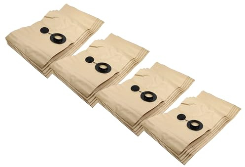vhbw 20x Filtersack kompatibel mit WAP Alto Turbo XL | SQ 850-11, SQ 690-31 Absauggerät - 36cm x 30cm Sandfarben