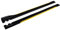 Trittbretter Schweller 2m Für SEAT Für Leon FR 5F MK1 MK2 MK3 MK3.5 MK4 MK5 Für SEAT Für Ibiza 6J 6L Auto Seitenschwellerverlängerungen Seitenschweller Winglet Splitter Lippe Auto Seitenschürze (Farb