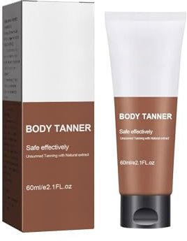 Tanning Tanning Self Tanning Bronzer per la pelle color grano, JRw513 (Brown, taglia unica)