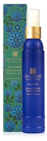 SPA CEYLON DE-STRESS - Harmonisierendes Körper- und Kissenspray, 100 ml | Erfrischender Duftnebel mit Weihrauch, Mandarine, Limette, Grapefruit, Bergamotte, Sandelholz, Aloe Vera und Hamamelis